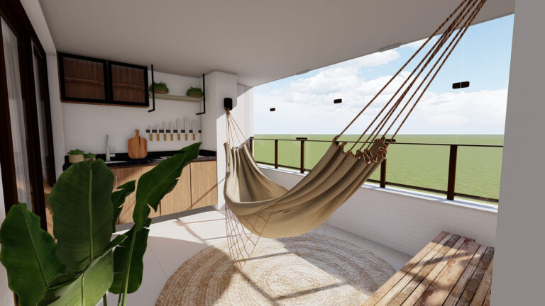 varanda com banco fechado_1 - Photo