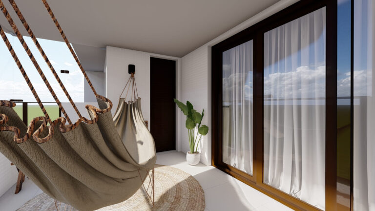 varanda com banco fechado_3 - Photo